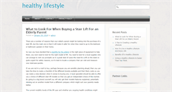 Desktop Screenshot of healthylifestyles.us